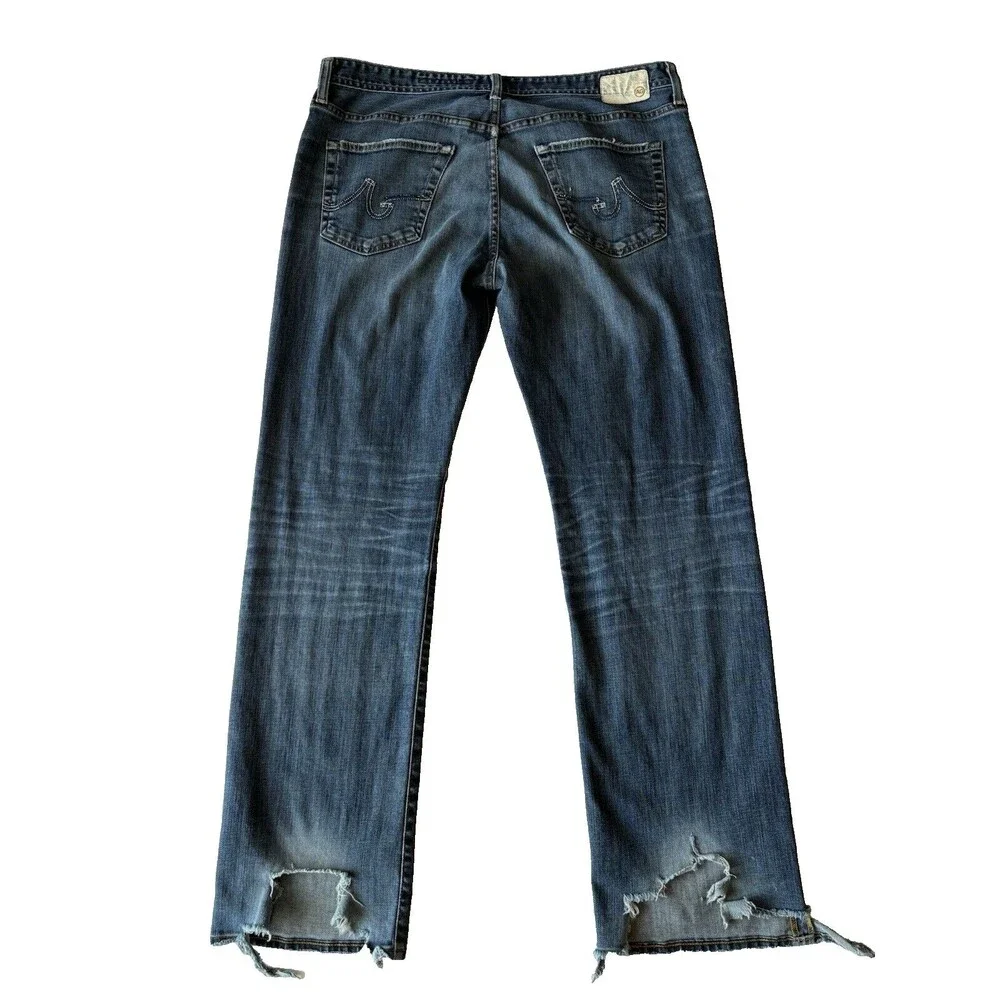 Adriano Goldschmied‎ Jeans Mens 38x33 Blue Protege Straight Leg Stretch Comfort